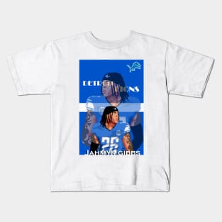 Jahmyr Gibbs Detroit Lions Kids T-Shirt